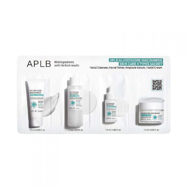 APLB Glutathione Niacinamide bőrápoló mintacsomag