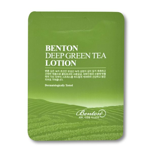 Benton Deep zöld teás lotion minta