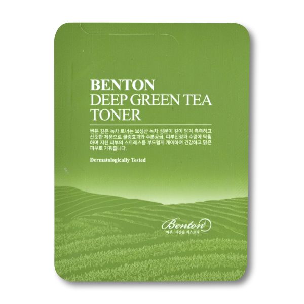 Benton Deep zöld teás toner minta