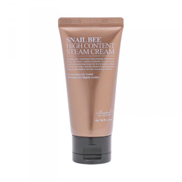 Benton Snail Bee High Content Steam Cream - közeli lejárat
