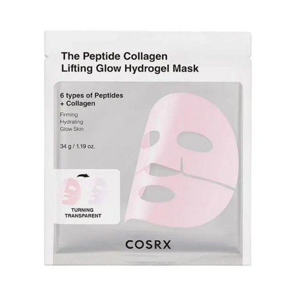 COSRX The Peptide Collagen Lifting Glow hidrogél arcmaszk