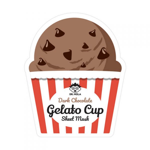 DR. MOLA Gelato Cup Étcsokis arcmaszk