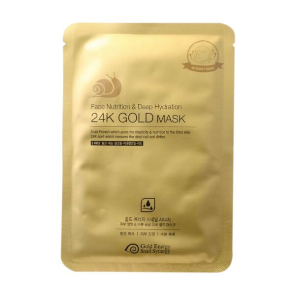 GESS Gold Snail tápláló arcmaszk