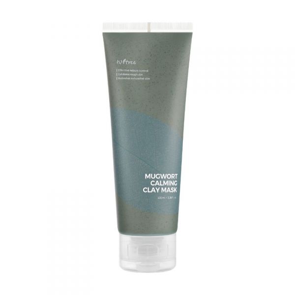 Isntree Mugwort Calming Clay Mask - közeli lejárat