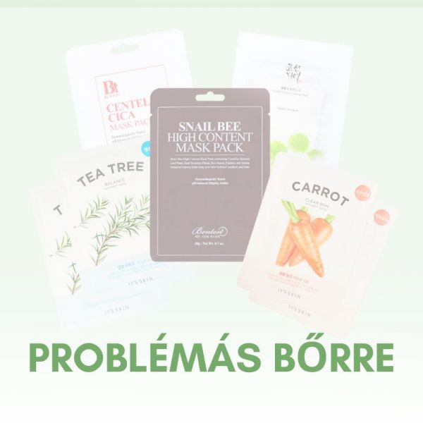 Problémás bőr maszkcsomag