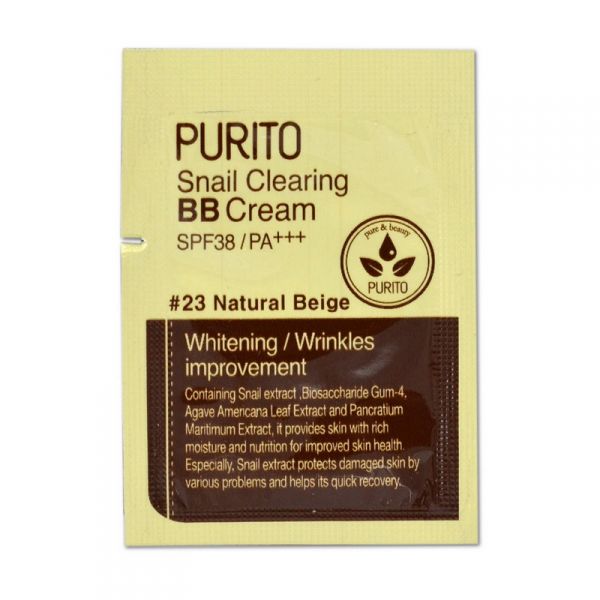 PURITO Snail Clearing BB krém minta