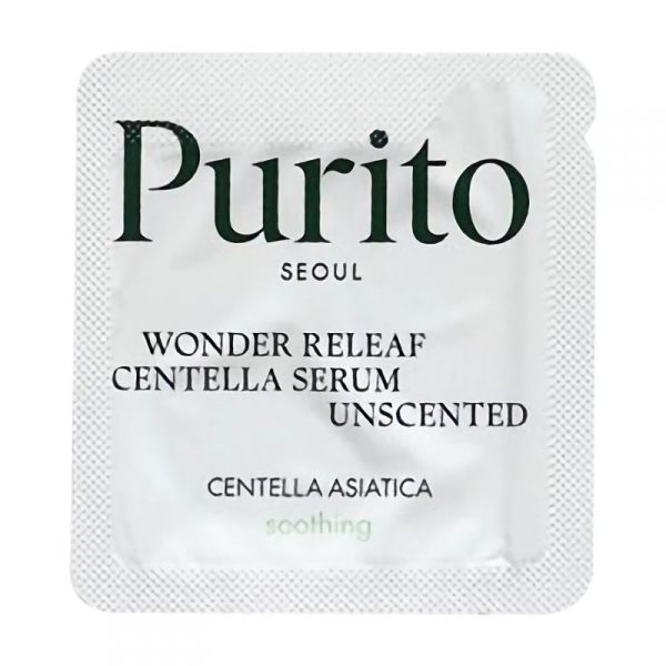 PURITO Wonder Releaf Centella illatmentes szérum minta