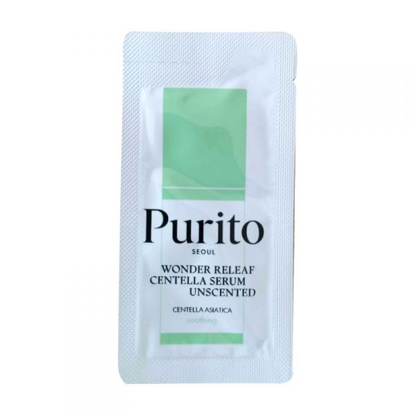 PURITO Wonder Releaf Centella illatmentes szérum minta