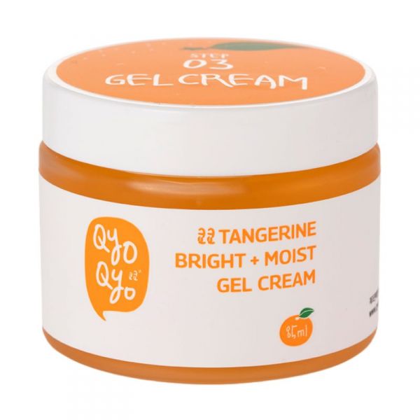 Qyo Qyo Tangerine Bright+Moist gélkrém - közeli lejárat