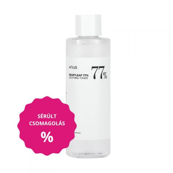 Sérült csomagolás_Anua Heartleaf 77 bőrnyugtató toner