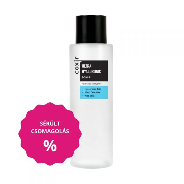 Sérült csomagolás_Coxir Ultra Hyaluronic mélyhidratáló toner