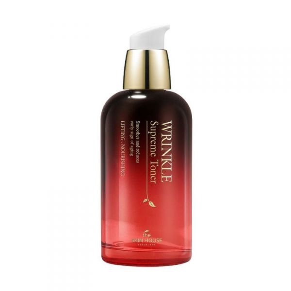 The Skin House Wrinkle Supreme bőrfeszesítő toner - közeli lejárat