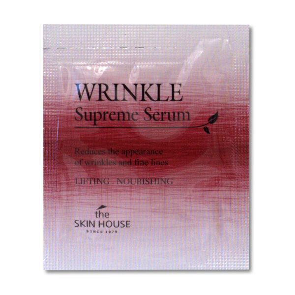 The Skin House Wrinkle Supreme bőrfeszesítő szérum minta